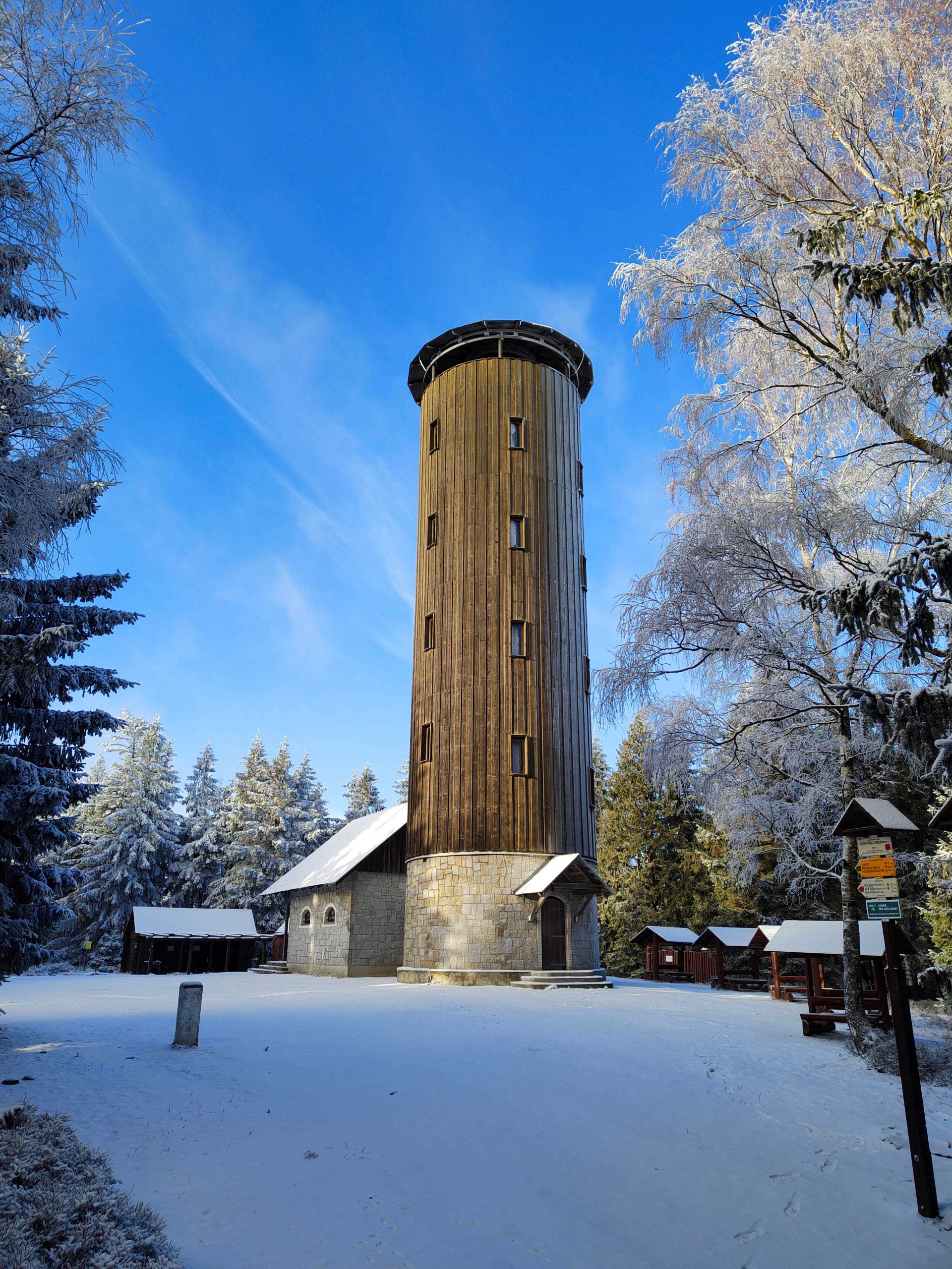 Wieża Widokowa na Borówkowej (czes. Borůvková hora)