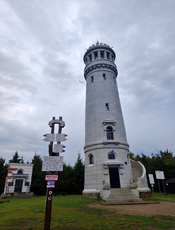 Wieża Widokowa na Wielkiej Sowie