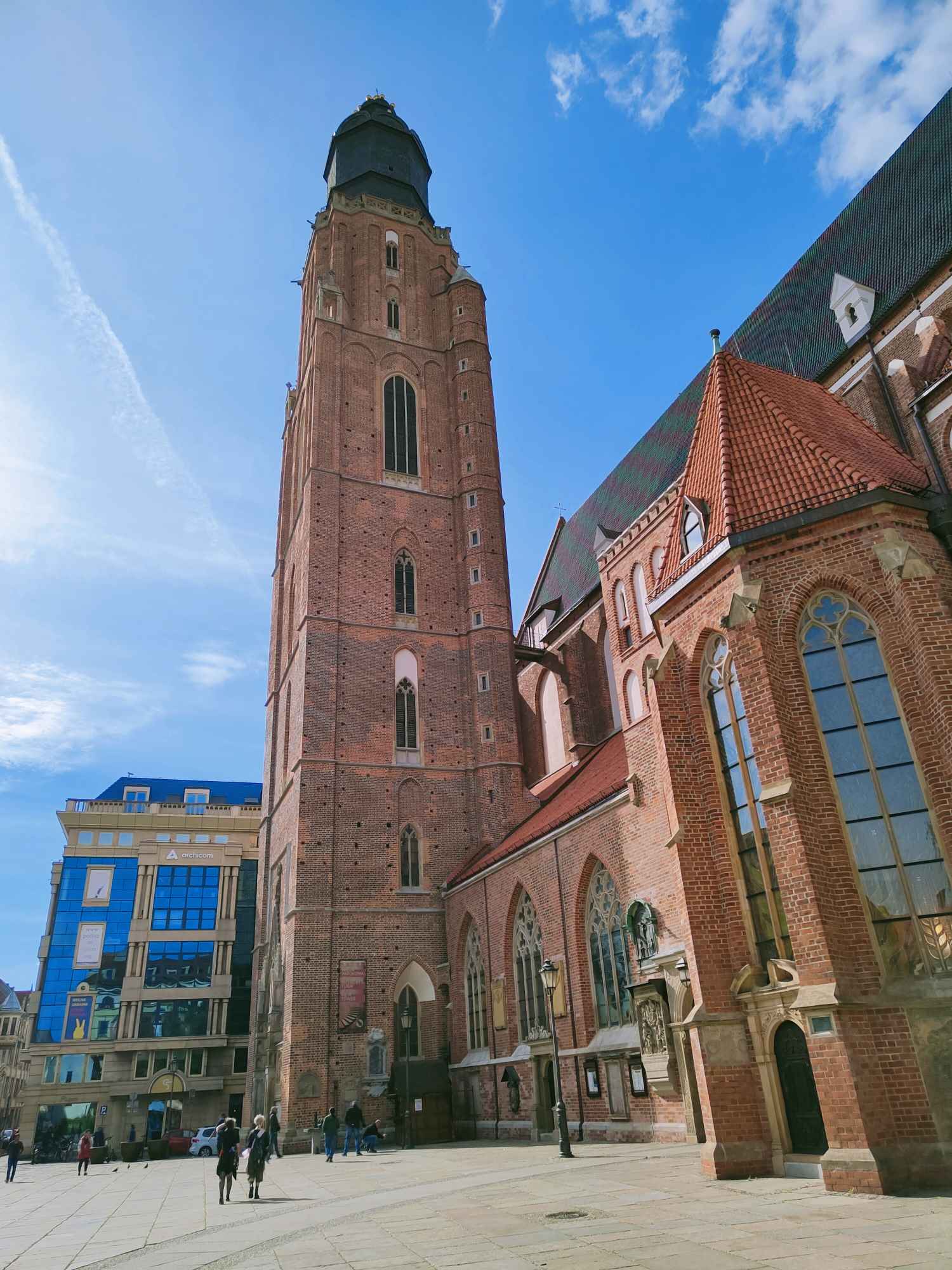 Wieża Kościoła Garnizonowego p.w. św. Elżbiety Węgierskiej we Wrocławiu