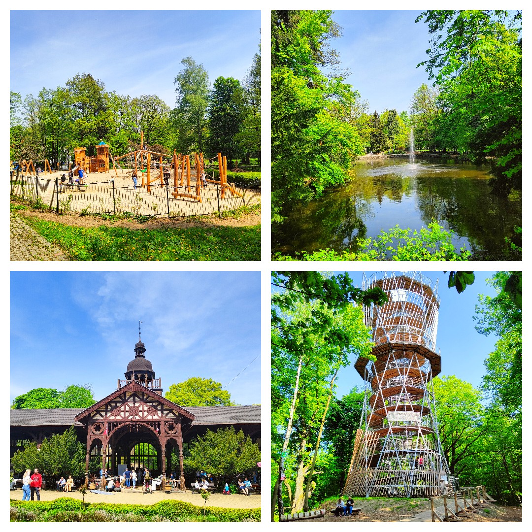 Trasa “Urokliwe Szczawno-Zdrój (Park Szwedzki, Park Zdrojowy, wieża na Wzgórzu Gedymina)”