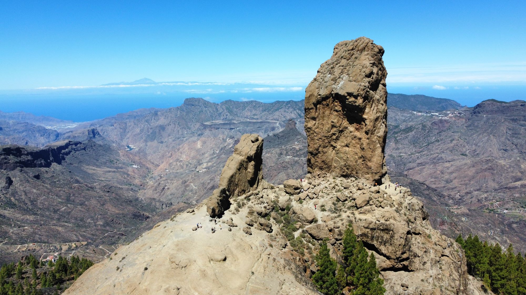 Roque Nublo (drugi najwyższy szczyt Gran Canarii)