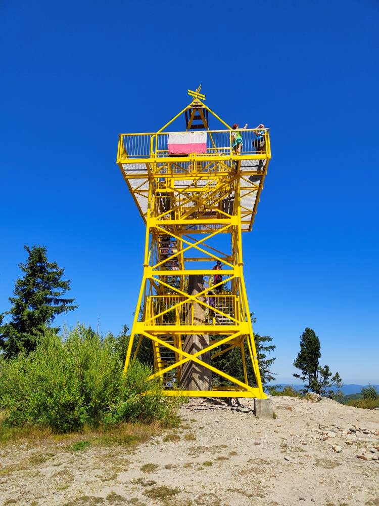 Wieża widokowa na Baraniej Górze