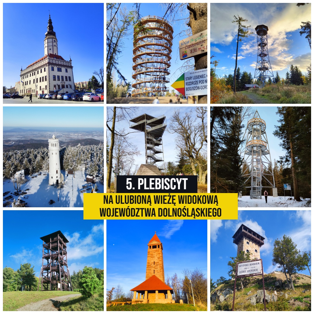 Wystartowała piąta edycja naszego Plebiscytu na ulubioną wieżę widokową województwa dolnośląskiego!