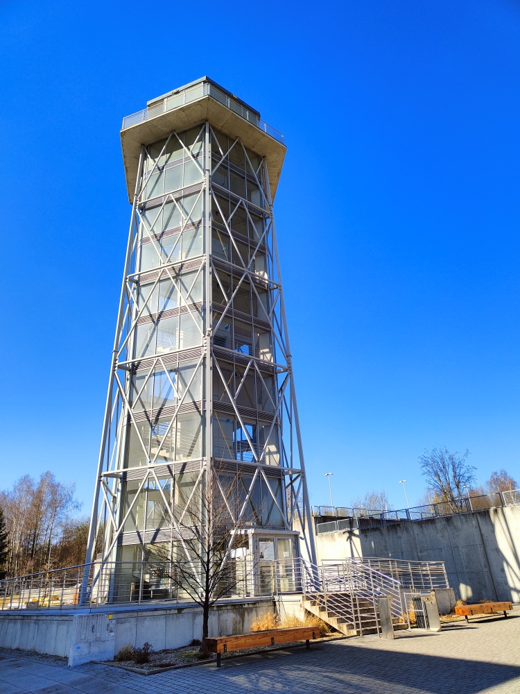 Wieża widokowa w Starej Kopalni w Wałbrzychu